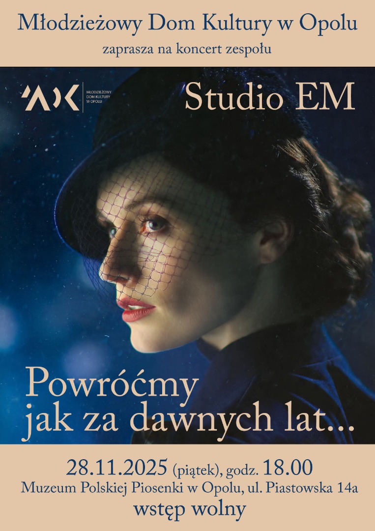 Koncert Studia EM 2025 (plakat)
