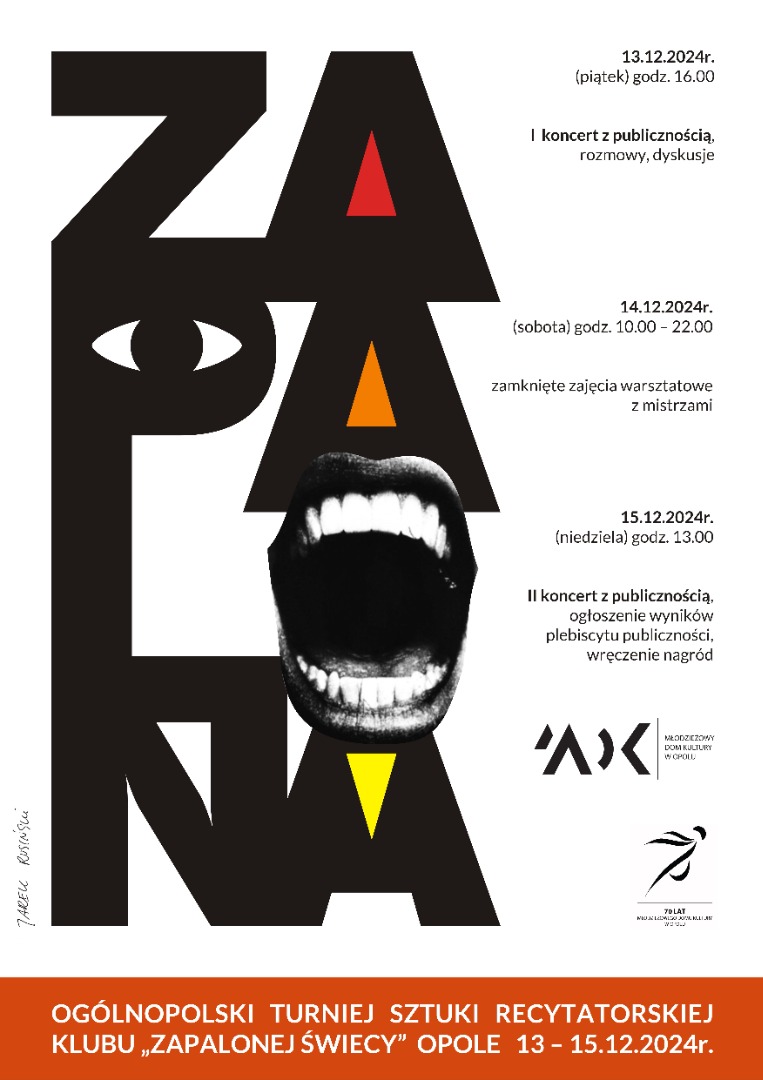 Zapalona Świeca 2024 (plakat)